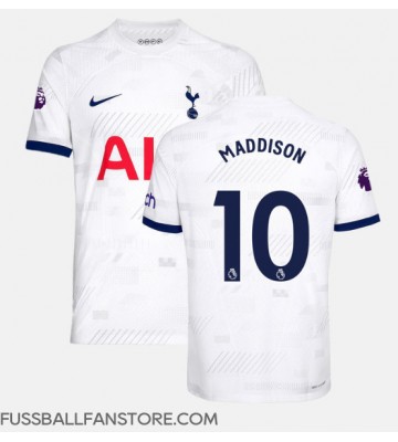Tottenham Hotspur James Maddison #10 Replik Heimtrikot 2023-24 Kurzarm